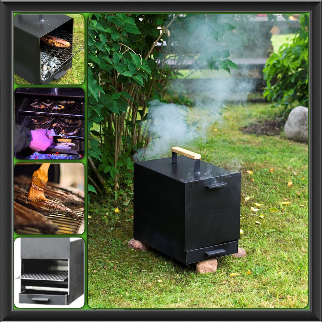 ABAS Smoke House Portable 45 litre smoker